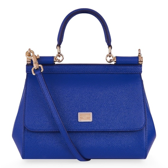 Dolce & Gabbana Medium Sicily Leather Top-Handle Bag SOLD - Picture 1 of 13